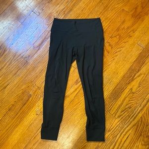 Fabletics high waisted 7/8 leggings with pockets.